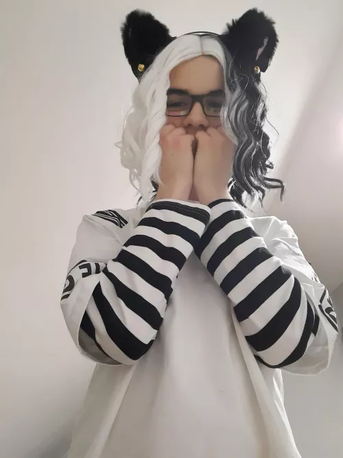 A wild catboy appears! by Queen_of_the_Abyss