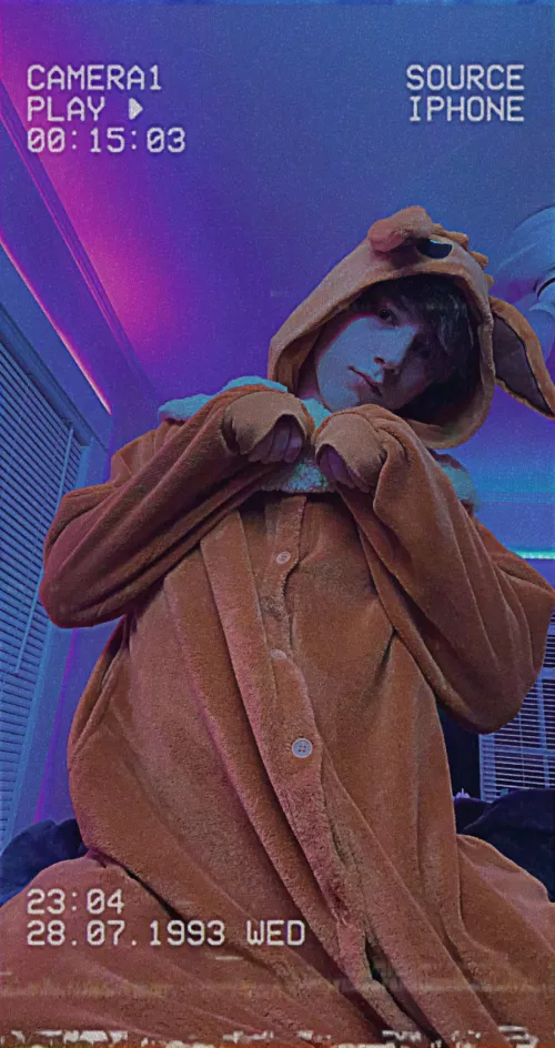 A wild Eevee has appeared! by Blu_Da_Floof