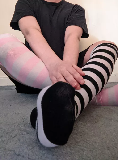 A wild femboy appears! They look cold. Do you give them your hoodie? by ManicPxieDreamFemboy