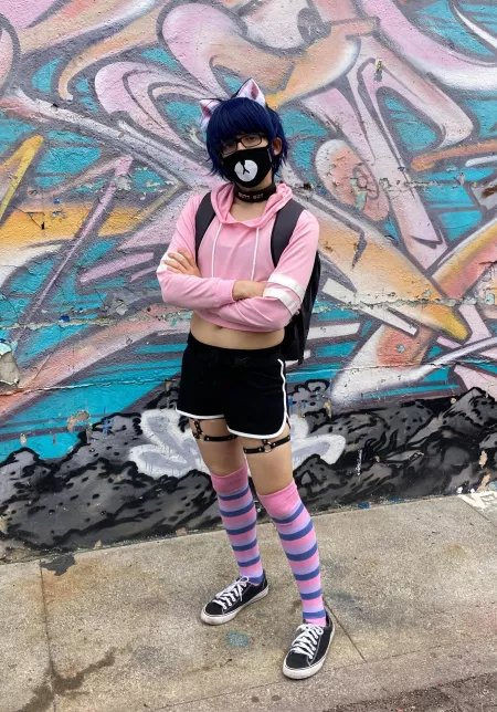 A wild femboy has appeared! What do you do? by Derpinodelfino