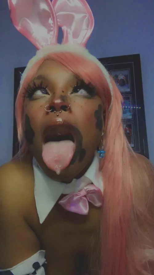 a wild 🍓 strawbunni cow 🐮 has appeared! by PracticeFearless5729