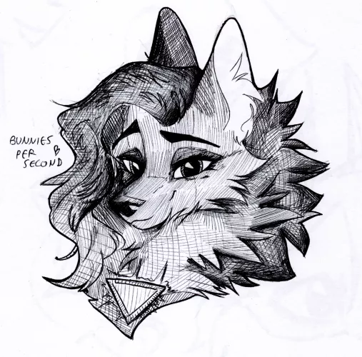 A wolfy lady commission from Twitter! I loved drawing her :3 by animablu
