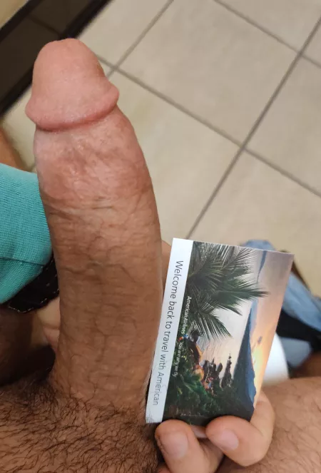 AA business card in public bathroom by boncock