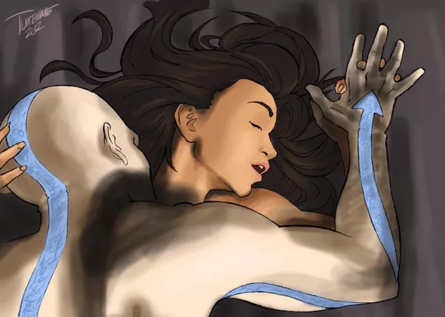 Aang and Katara. The people love vanilla. Twhitwhouse on deviantart. by kataang4lyfe