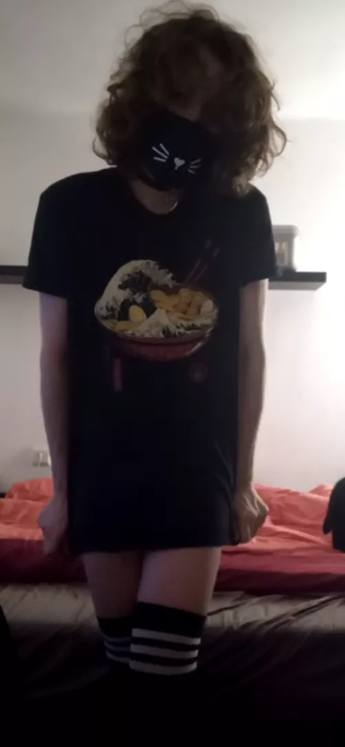 a-are you sure I shouldn't put on on some pants? by ChrisTheFemboy