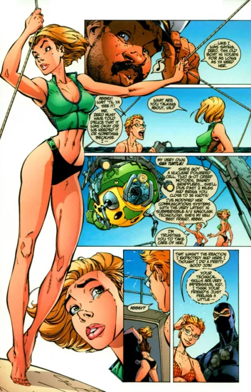 Abbey's Legs [Danger Girl (1998) #5] by lordhater1