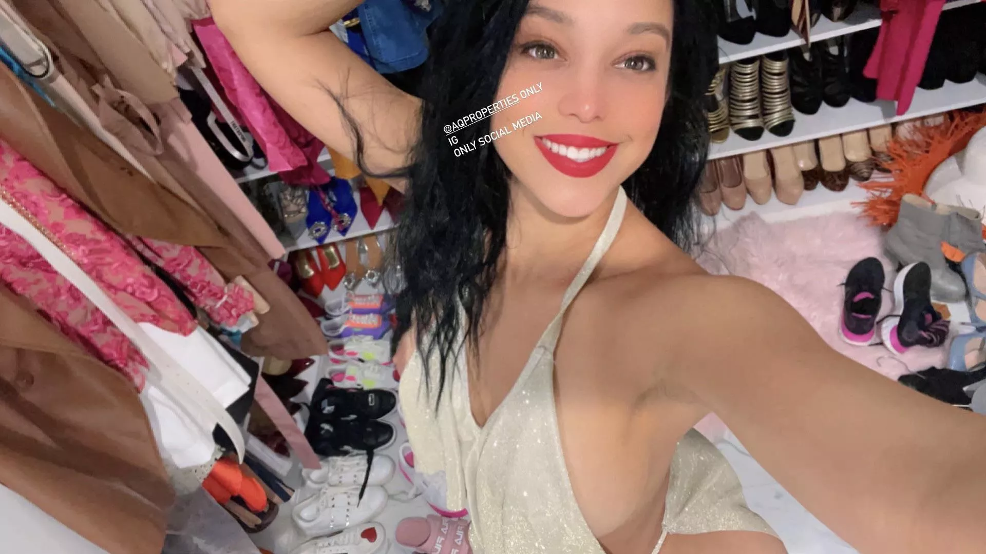 Abella and her shoes (reposted with permission) posted by adsmd