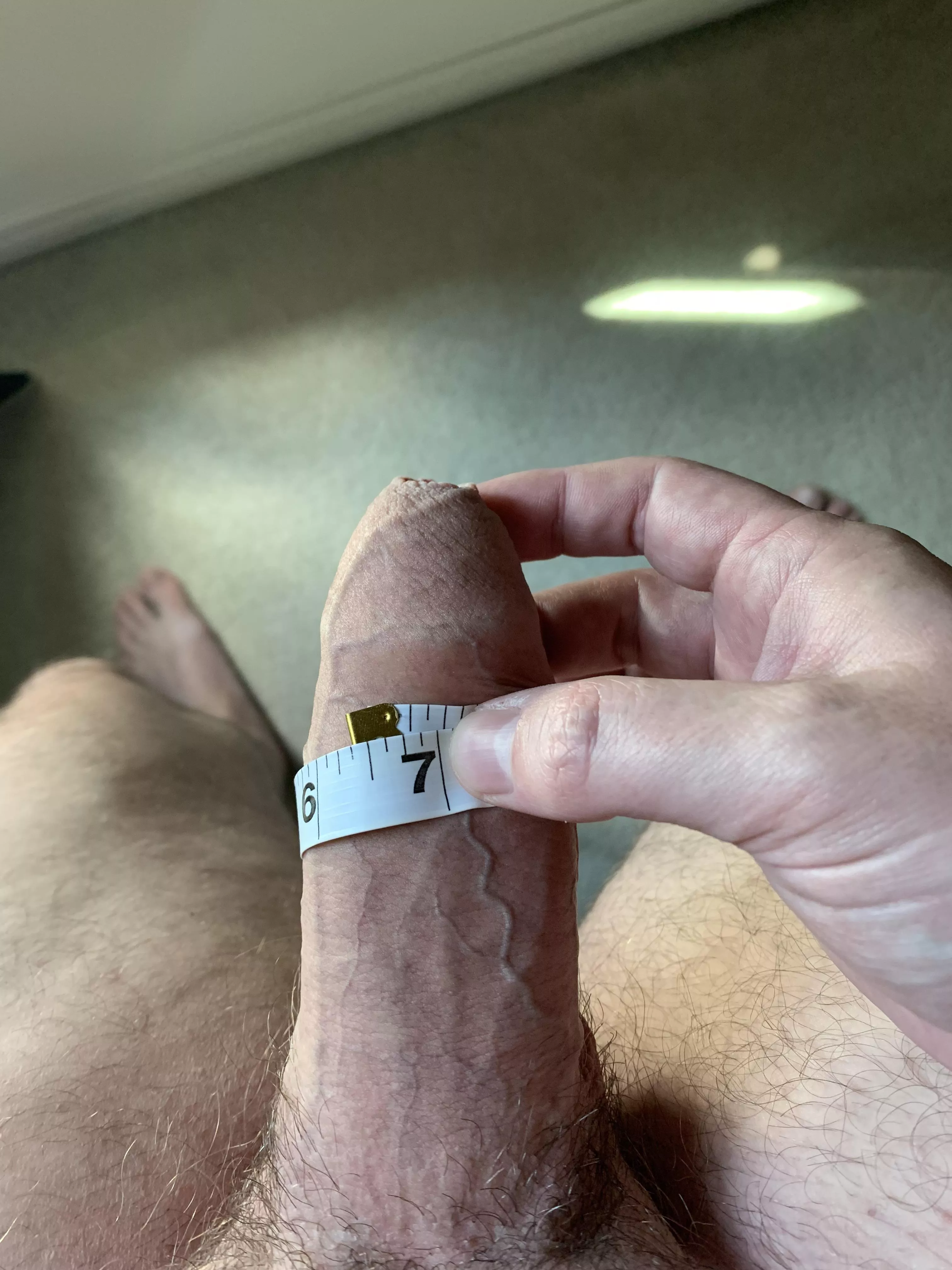 About 6.5inch girth posted by olderdaddy40
