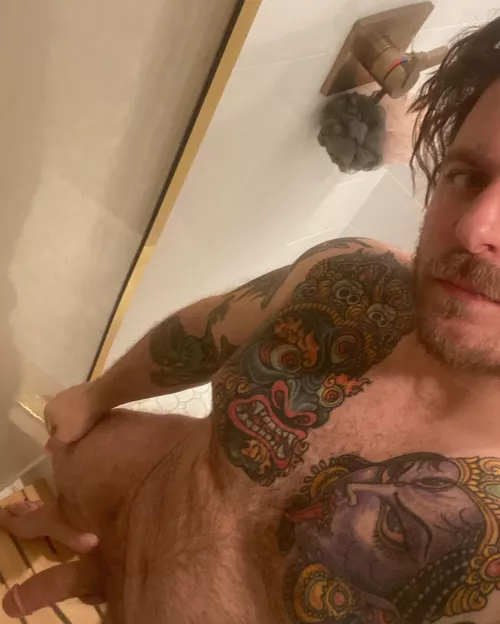 About to get in the shower by Daddy_Vibes_