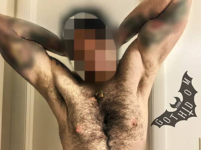 About to head to the gym. Who's gonna come burry their face in these when I return? by YourGothDom