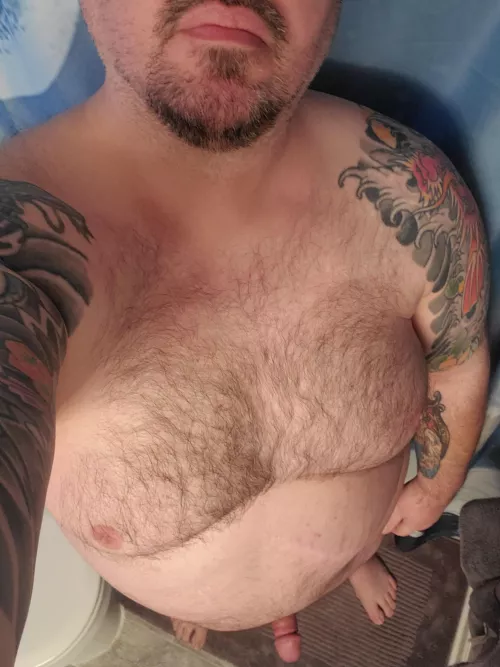 about to hop in the shower by guile_244