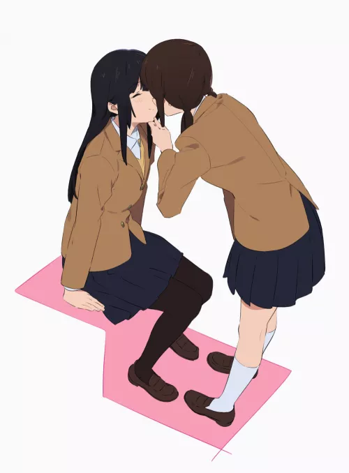 About to kiss [The Story of Unforgettable Witch]
