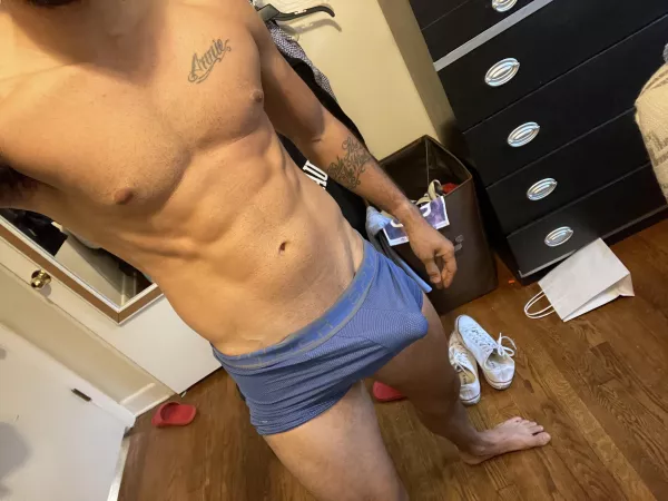 Abs and something else .😉 by No_Ice_4396