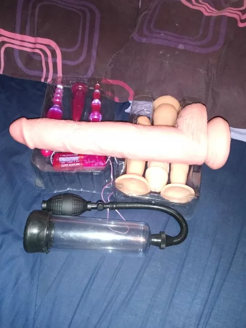 Absolute behemoth of a dildo by TripleTimmy