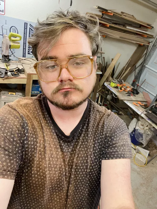 Absolutely filthy from my other hobby 🪵 cutting board season is rough 😭 by PeeweeMerman420