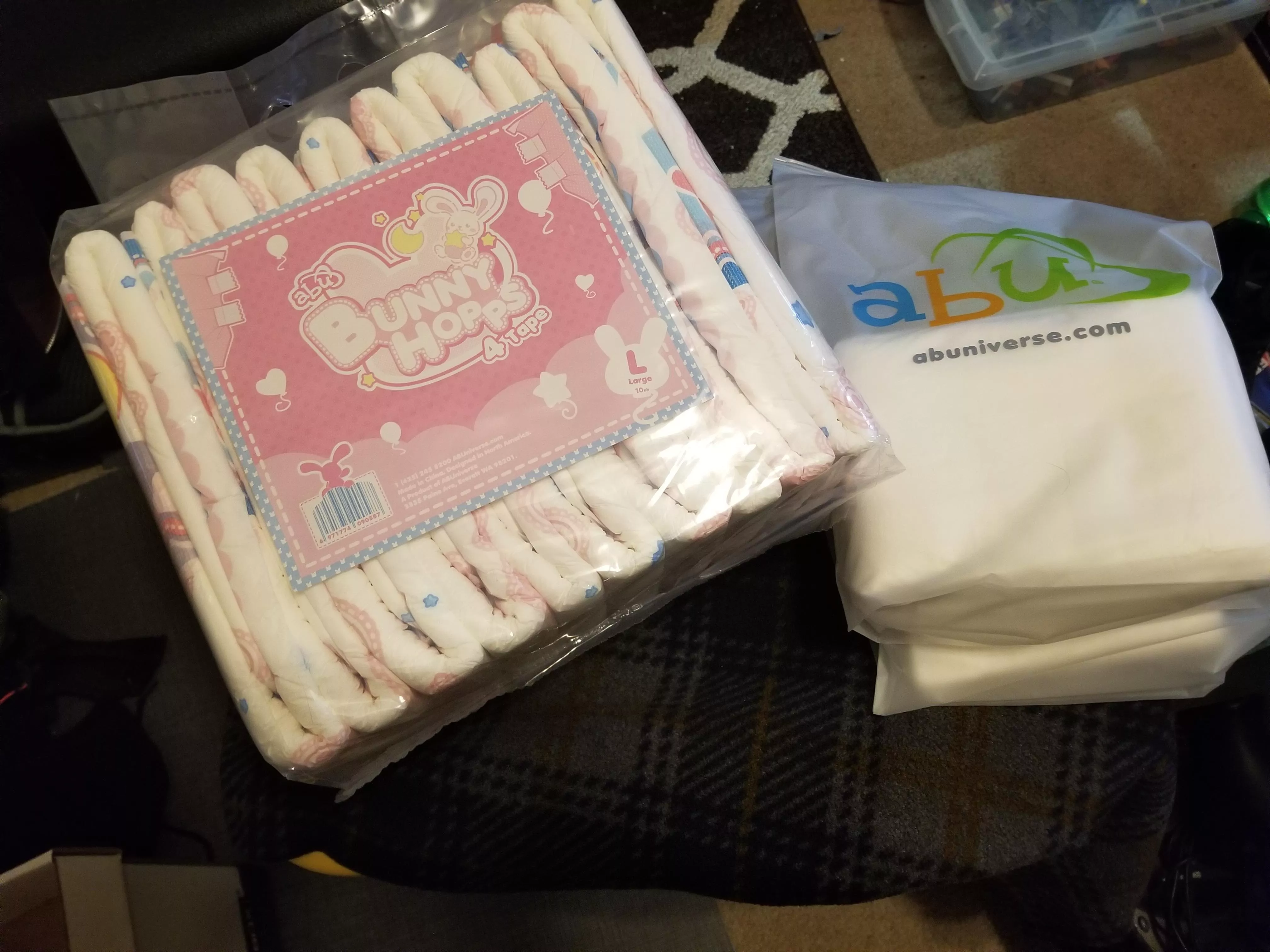 ABU Shipment! Absolutely love the bunny hopps prints! And theyre soo comfortable! posted by furryfire21