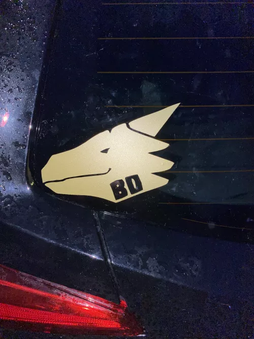 Added a New decal on my new car by ask311