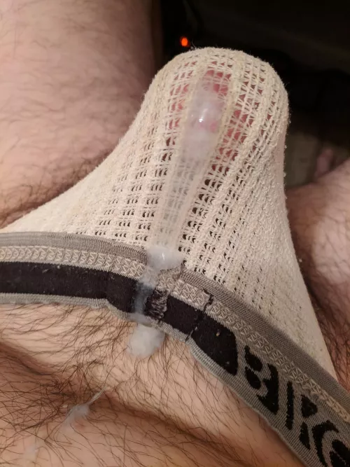Adding onto my cum soaked jockstrap! Smells AMAZING! by Xavier_Rogers