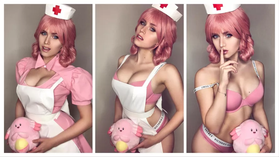 Adeline Frost as Nurse Joy by SparkleHodgson