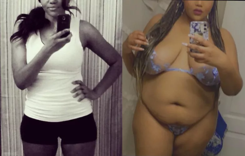 Adios thigh gap by wannabefat84