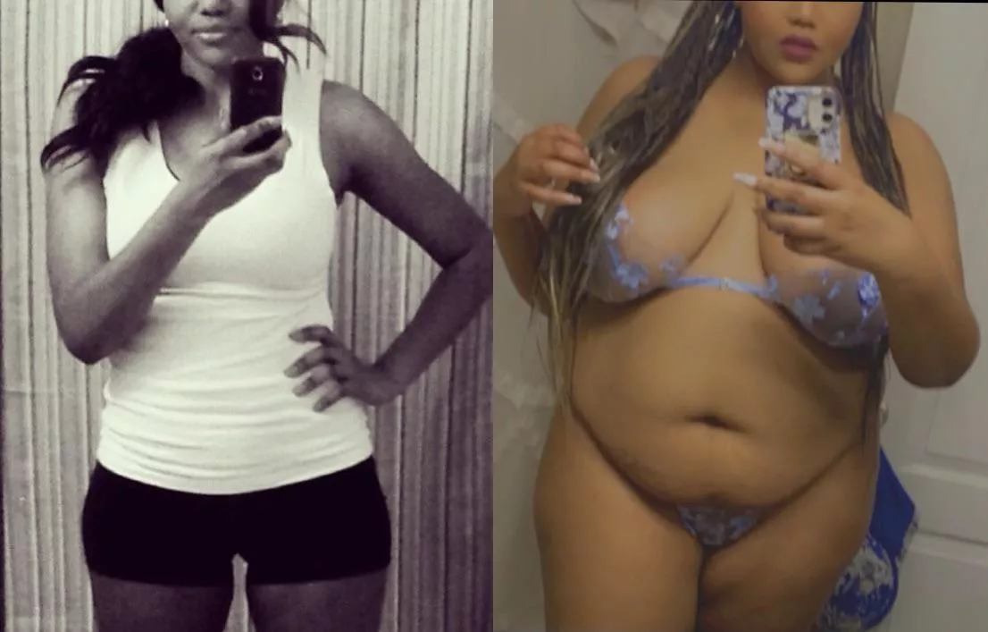 Adios thigh gap posted by wannabefat84