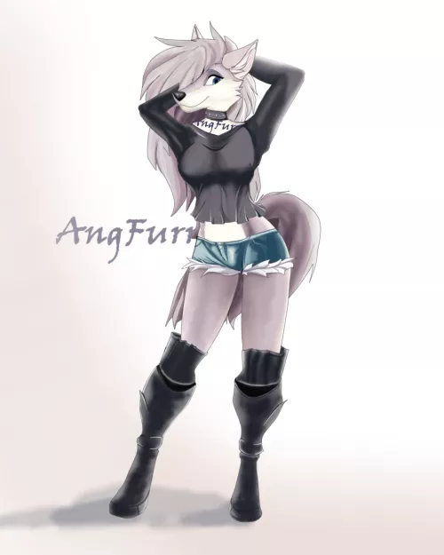 Adoptable! Art by me. by angfurr