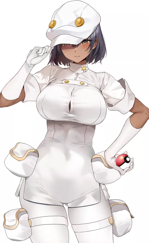 Aether Foundation Employee Ready To Fight (Marushin) [Pokemon] by sequence_string