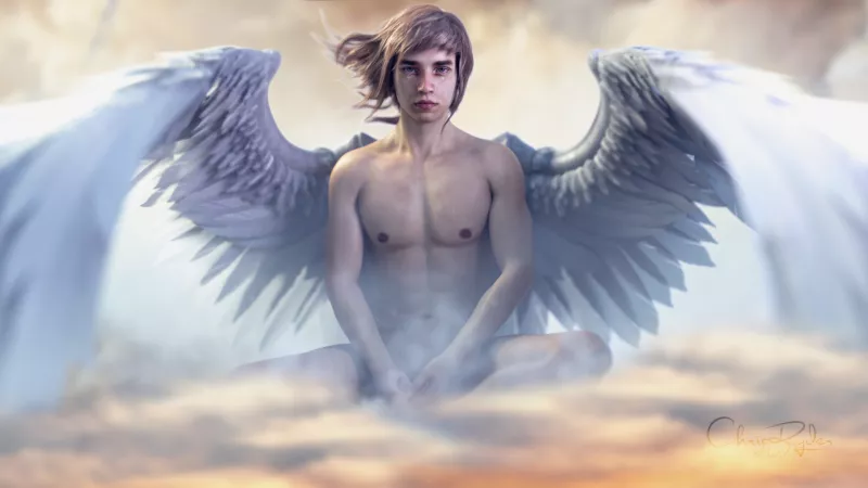 Afriel, Me, 2021 by cryd123