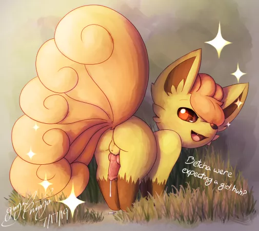 After 5 hours of shiny hunting [M] (gingy_k_fox) by not-a-ninetails