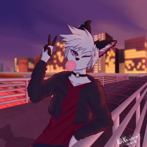 After a long time, finally I bring you a new drawing I present Gaby by newbrotter