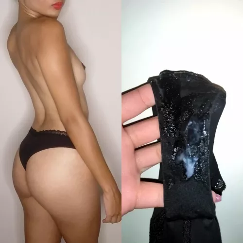 After a orgasm in my panties 😚 by Kayla_doll18