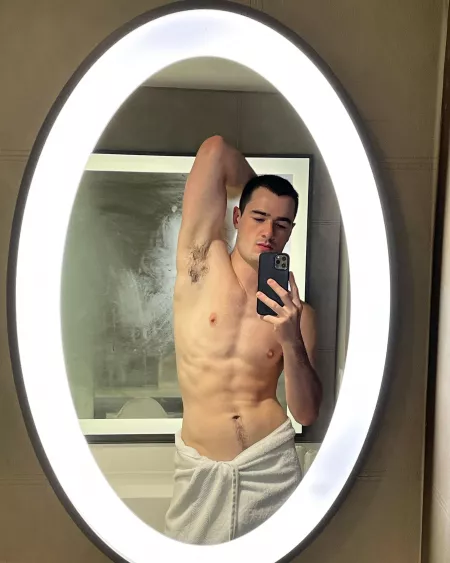 after a sweaty workout by Ace_Carter