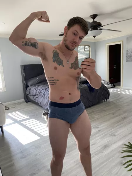 After gym bulge 😉 by MrNMJ