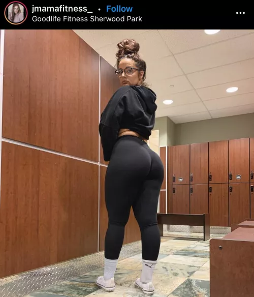 After gym pose by CalmPeace