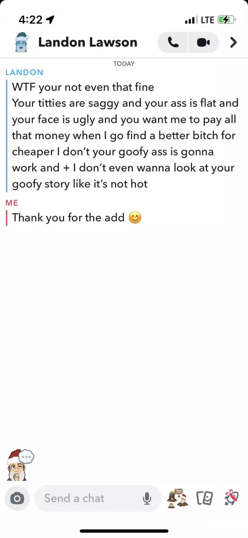 After he added me 🤣🤣🤣 by Splashtown92