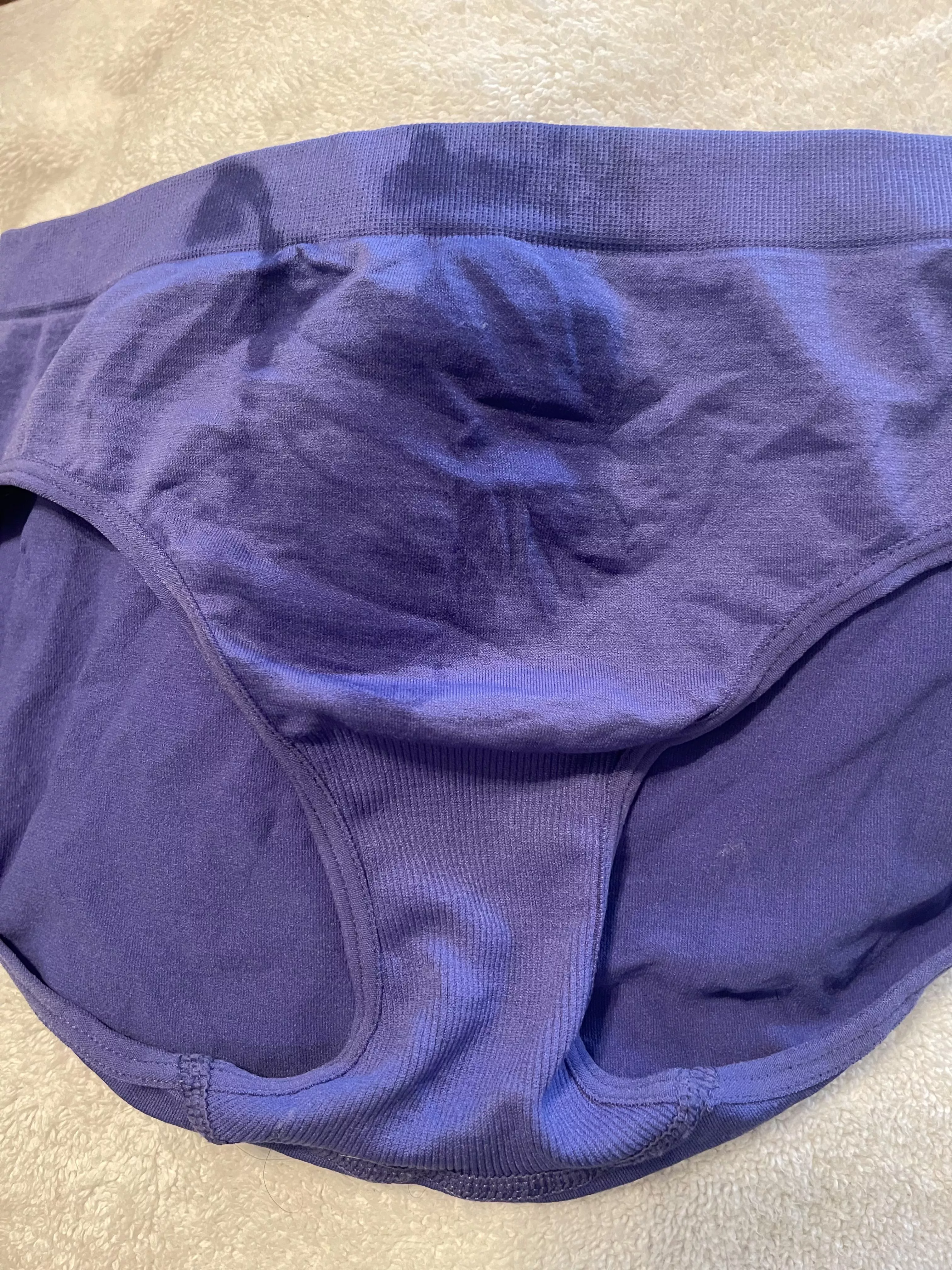 After I came in these panties my bulge is still visible and they are still soaked an hour afterwards posted by You-Do-U