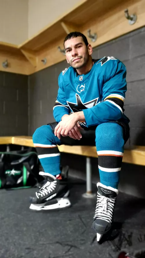 After practice, doing what I love most! 🏒 Hope everyone's doing something they love and having a great Thursday! 😊 by Bad_Jafet