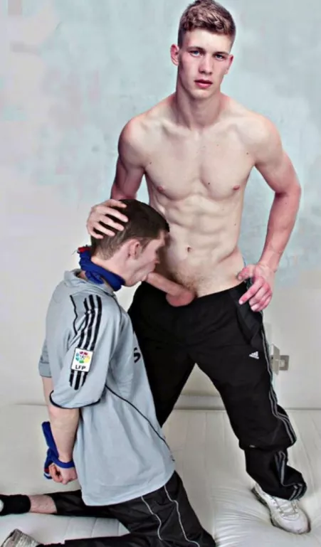 After the match the losing captain pays up by NELad94