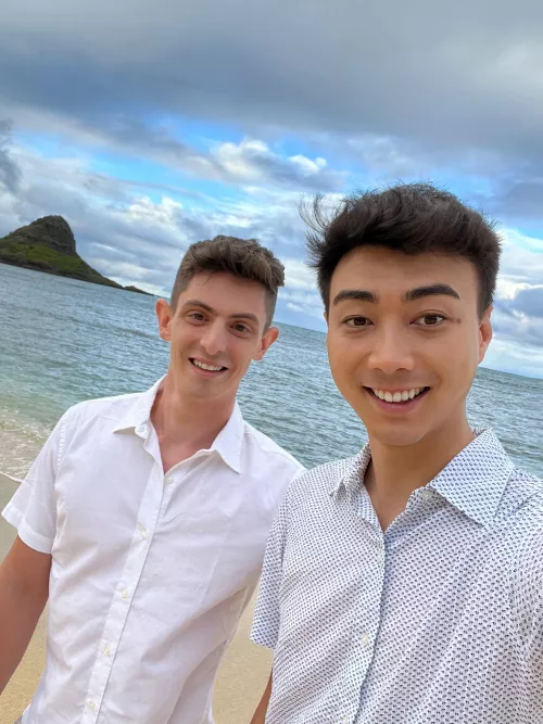 After this selfie, I turned around to my bf of 7 years proposing : ) by spreadzer0