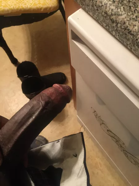 After work I always be slightly stiff😉 by babyface864