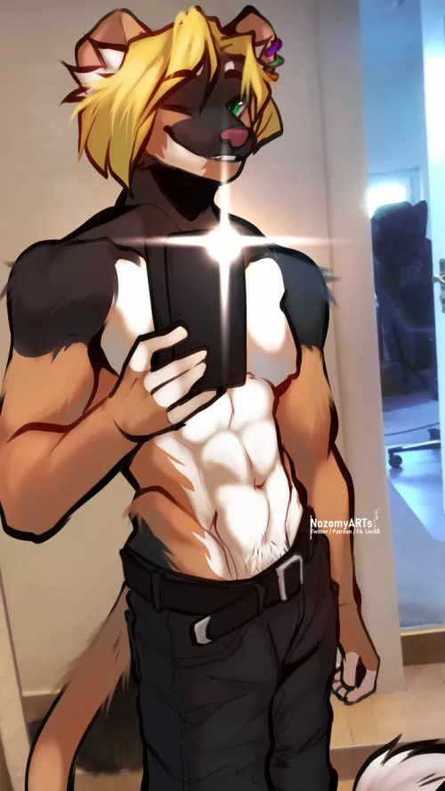 After Workout Snap (Lex08) by Furry_James