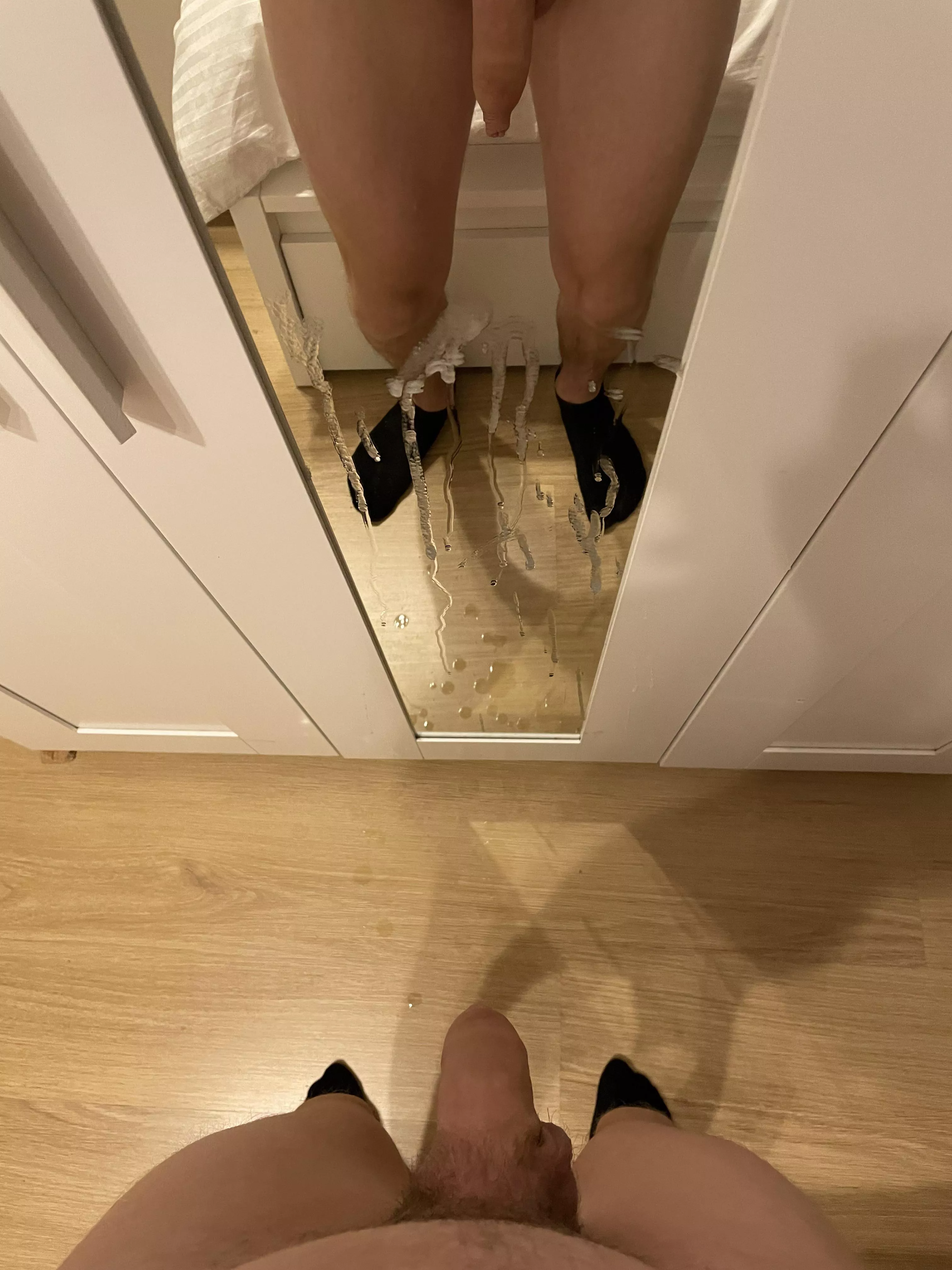 Aftermath of yesterdays cum session posted by Anoniem_