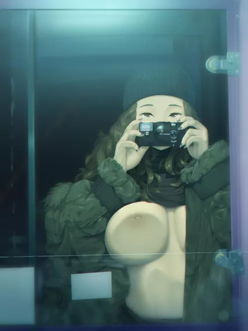 Against glass [Original] by ZendayaLover123