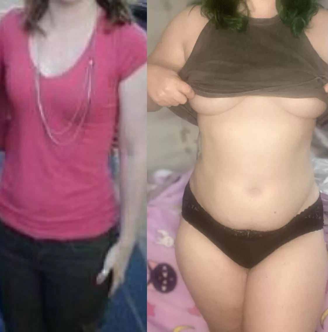 Age 21 to age 26! And still growing… 🥰 posted by [deleted]