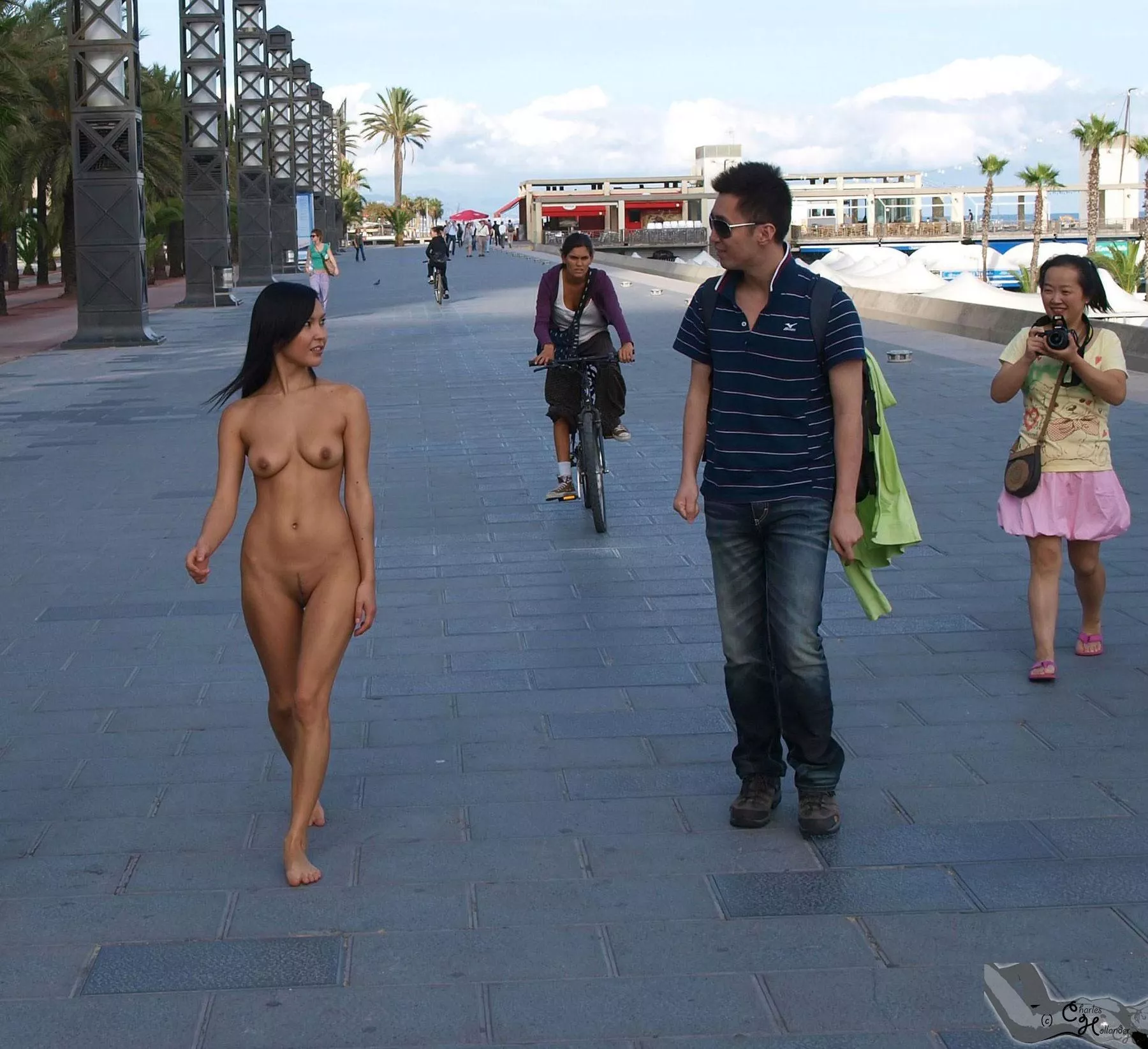 Agi makes new friends. Naked. posted by c_hollander