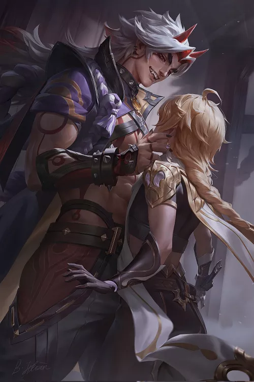 Ahhh how sweet (Genshin Impact) by AlbertMendez442