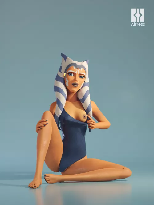 Ahsoka in one piece (Airress) by Airress3D