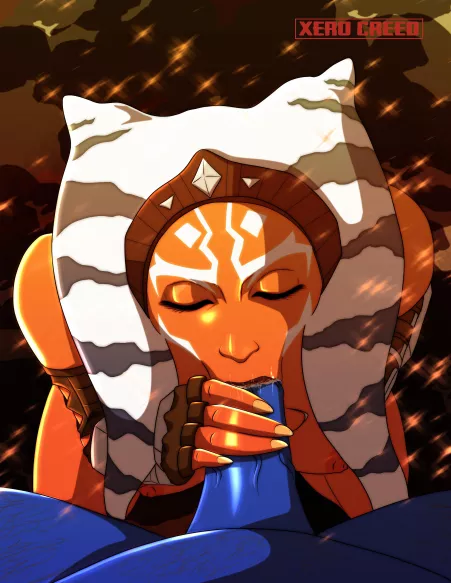 Ahsoka on her knees for…Thrawn??? (Xerocreed) by hopewl93