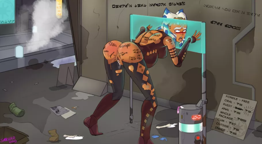 Ahsoka took a wrong turn. (SMASHKO) by brooke1451