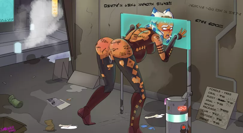 Ahsoka took a wrong turn. (SMASHKO) posted by brooke1451